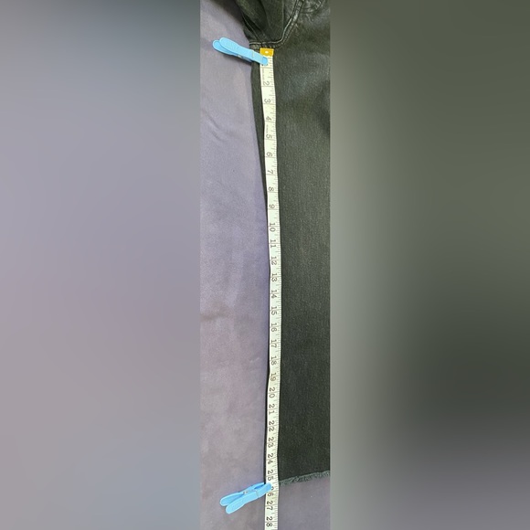 Frank & Eileen MONAGHAN Mom Jean Italian Vintage Denim Size: 28 Black Wash - Picture 15 of 16